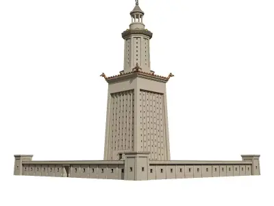 Lighthouse of Alexandria 3D model