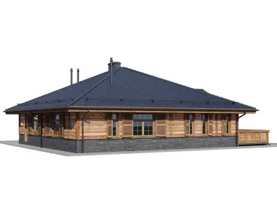 Eco wood v2 3D model