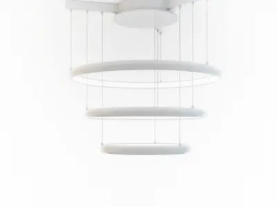 Saturn pendant lamp 3D model