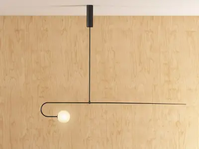 Mobile Chandelier 3D model