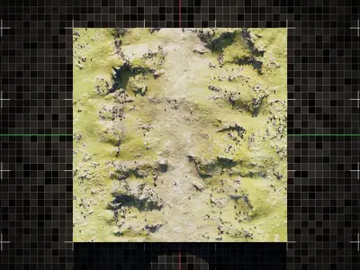 Iceland Canyon 9 3D model