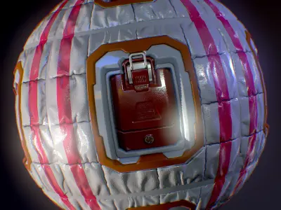 Sci-Fi Seamless PBR Texture