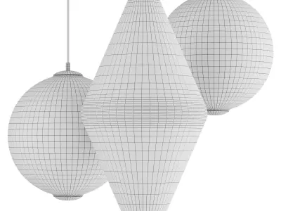 bomma BUOY Hanging lamp 3D model