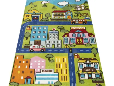 Rug Set 1732 3D model