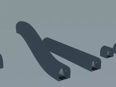 Modular Tunnel  3D model