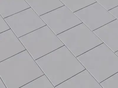 Matte Charcoal Rubber Tiles PBR Texture Texture