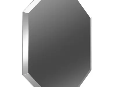 Accent Wall Mirror BRYS2280 3D model