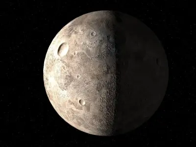 moon 3d model 3D model