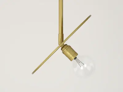 Brass Pendant 3D model