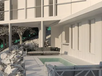 Complete House - El Penol Cabin 3D model