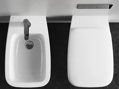  Ideal Standard Ventuno Wall-Hang WC art T316501 art T515101 3D model