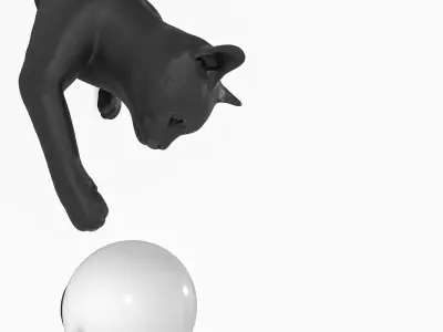 Wall lamp karman Mao 3D model