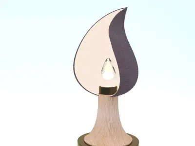 Futuristic Lamp 3D model