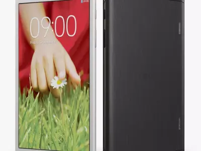 LG G Pad V500 tablet Low-poly 3D model