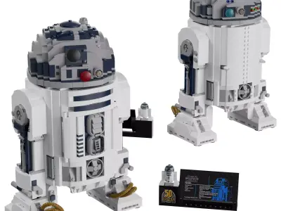 Lego - 75308 R2-D2 3D model