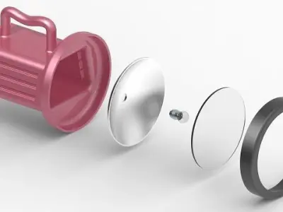 Rechargeable Torch 3D print model