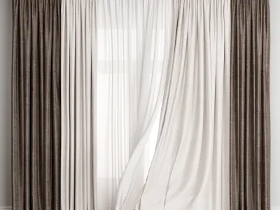 Curtain 02 3D model