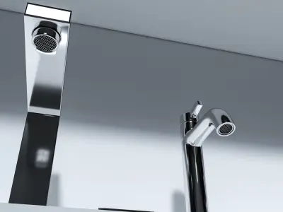 Faucet pack 3D model