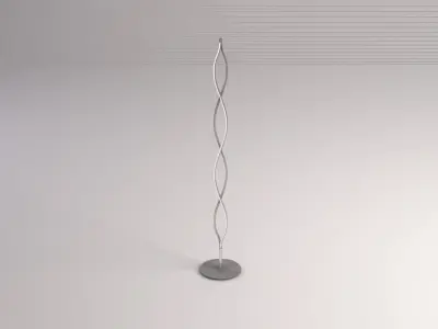 FLOOR LAMP---Cross wave 3D model
