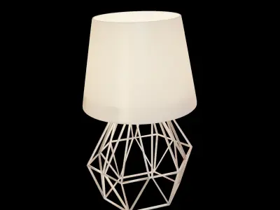 Bedroom Lamp Low-poly 3D model