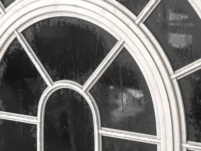 Classic Window 02 3D model