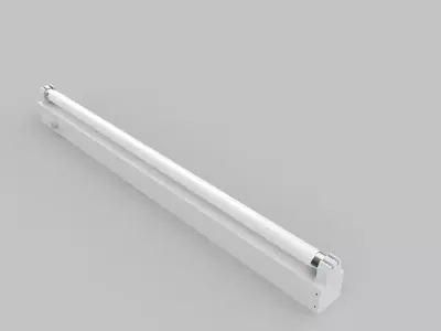 Fluorescent Fixture 3D model