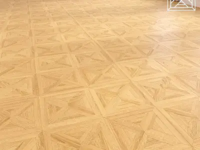 Parquet - Laminate - Wooden floor Low-poly 3D model 27