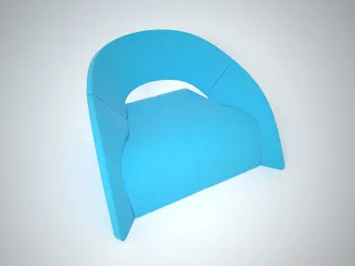 08 YELLER CHAIR 3D model
