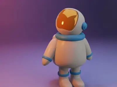 Astra Sci-Fi Model Low-poly 3D model