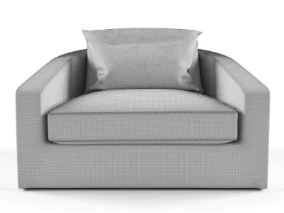 Harbour Outdoor - Barcelona Armchair 3D model