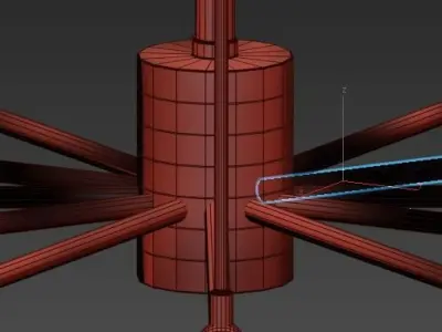 Clarence chandelier 3D model