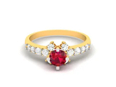 Women Ring  Render 3dm STL OBJ FBX Details 3D print model 322