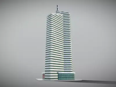 Tour First Low-poly 3D model