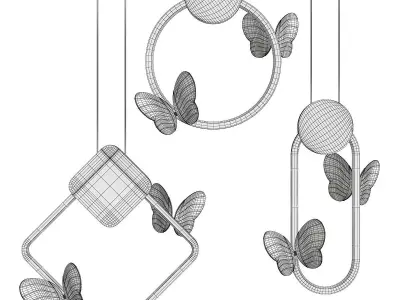 BABETTA GEOMETRY Low-poly 3D model