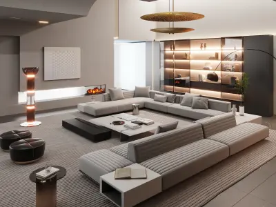  living room  3D model