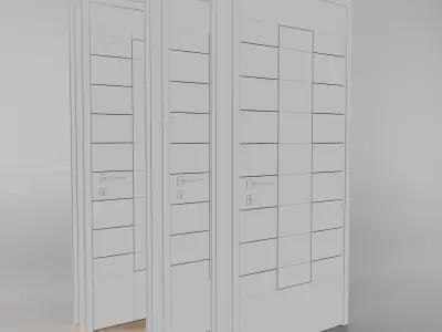 Interior Door Collection 006 3D model