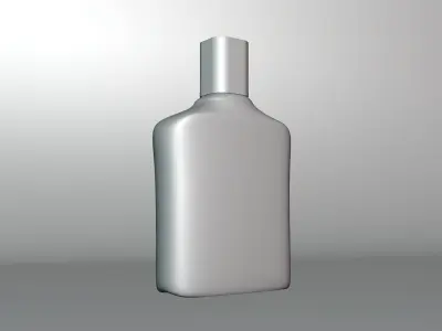 Glass Perfume Bottle  Free low-poly 3D model