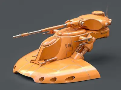 Star Wars AAT Battle Tank 3D  Print Ready Model Kit 3D print model
