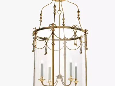 Classic Chandelier 2 3D model