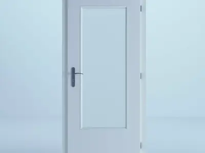 White Door 5 3D model