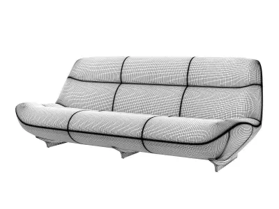 Manarola Sofa 3D model