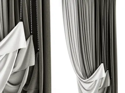 Curtain 79 3D model purchase