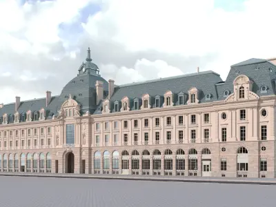 Palais du Commerce Rennes 3D model