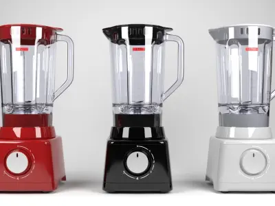 Blender Low-poly 3D model