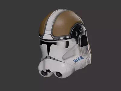 Phase 2 Clone Trooper Gunner kit - 3D Print Model 3D print model