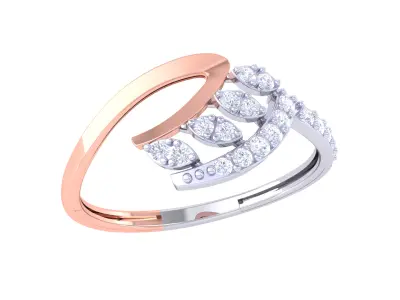  Women Ring MTL 3dm STL OBJ FBX Details 3D print model shop