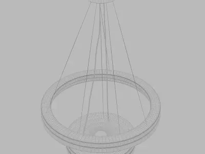 NORAFORS LED pendant lamp 3D model