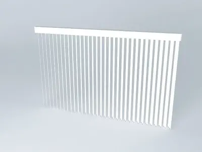 Persiana vertical Free 3D model