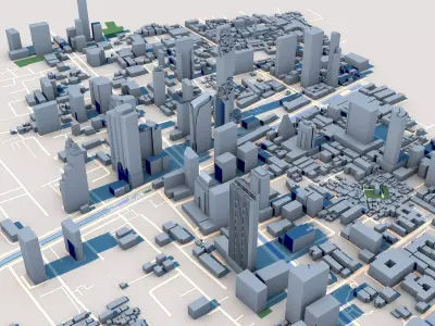 King Power Mahanakhon Baiyoke Tower II Bangkok Thailand  3D model