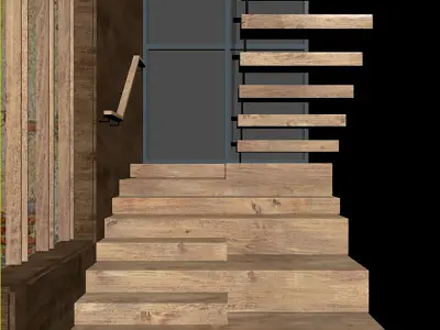 Stairs 3D model